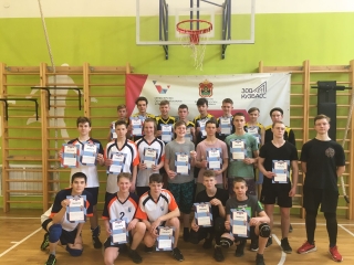 Дивизионный этап соревнований «Кузбасская спортивная школьная лига» по волейболу среди юношей 5-11 кл. 
